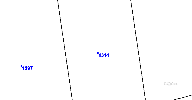Parcela st. 365/13 v KÚ Svinaře, Katastrální mapa