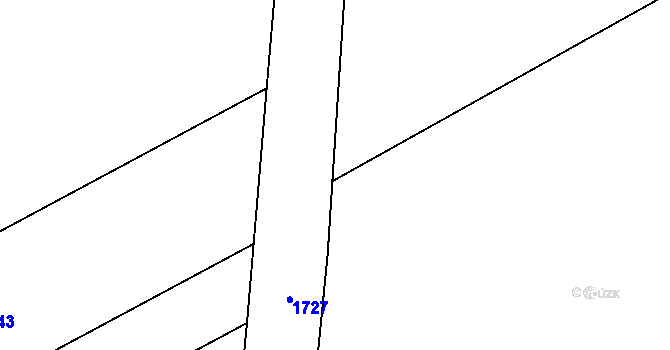 Parcela st. 548/21 v KÚ Svinaře, Katastrální mapa