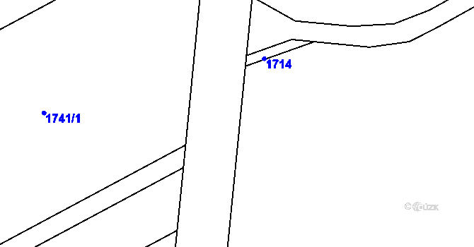 Parcela st. 548/25 v KÚ Svinaře, Katastrální mapa