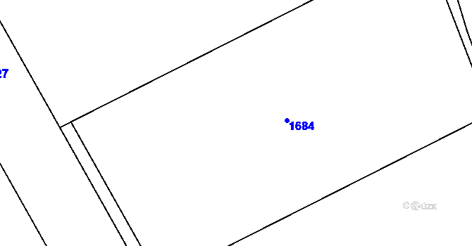 Parcela st. 681/39 v KÚ Svinaře, Katastrální mapa