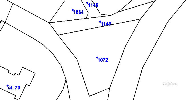 Parcela st. 249/4 v KÚ Raškovice u Přelouče, Katastrální mapa