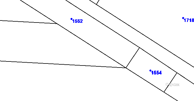 Parcela st. 957/21 v KÚ Svinčany, Katastrální mapa