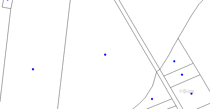 Parcela st. 537 v KÚ Kundratice u Svinů, Katastrální mapa