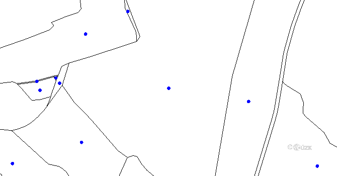 Parcela st. 478/60 v KÚ Řebří, Katastrální mapa