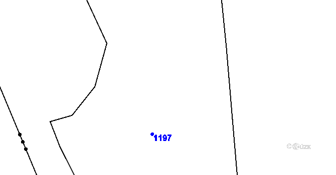 Parcela st. 204/22 v KÚ Žďárek u Sychrova, Katastrální mapa