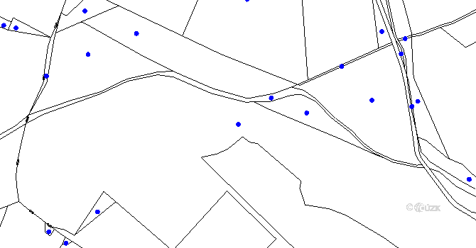 Parcela st. 417/1 v KÚ Markvartice u Široké Nivy, Katastrální mapa