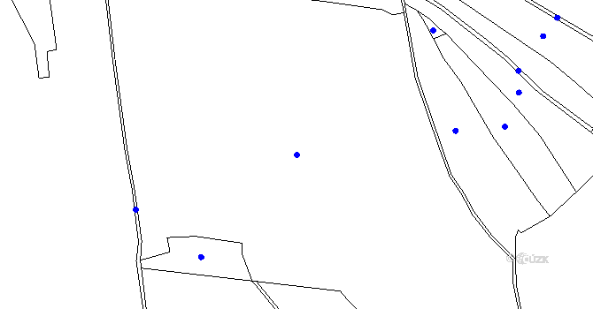 Parcela st. 155/1 v KÚ Šachotín, Katastrální mapa