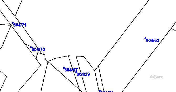 Parcela st. 379/7 v KÚ Štikov, Katastrální mapa
