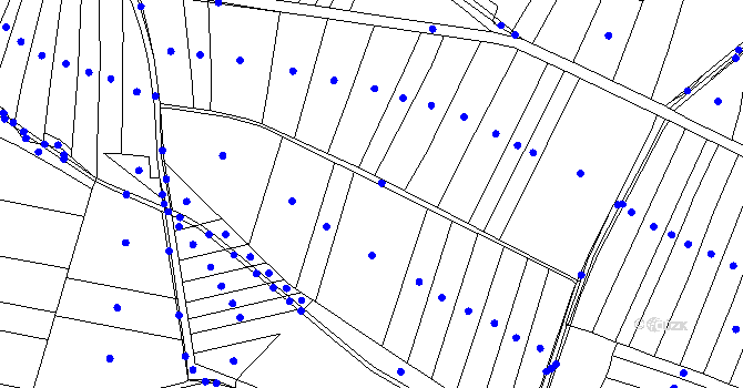 Parcela st. 330 v KÚ Štipoklasy, Katastrální mapa