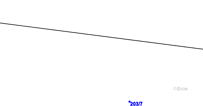 Parcela st. 167 v KÚ Svinná u Štítar, Katastrální mapa