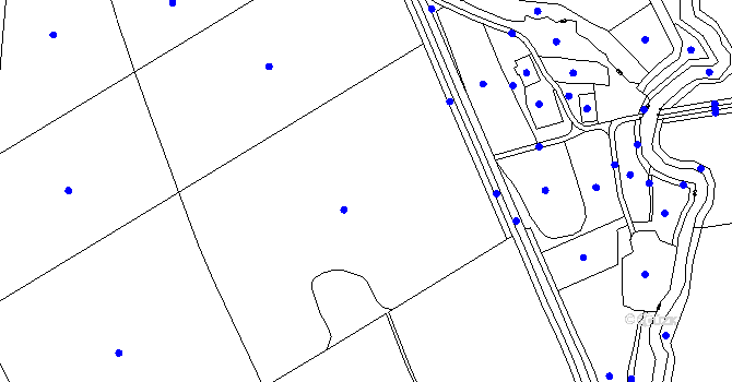 Parcela st. 146/12 v KÚ Štíty Hamerské, Katastrální mapa