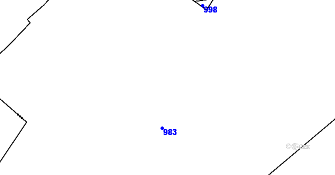 Parcela st. 439/3 v KÚ Tachov u Doks, Katastrální mapa