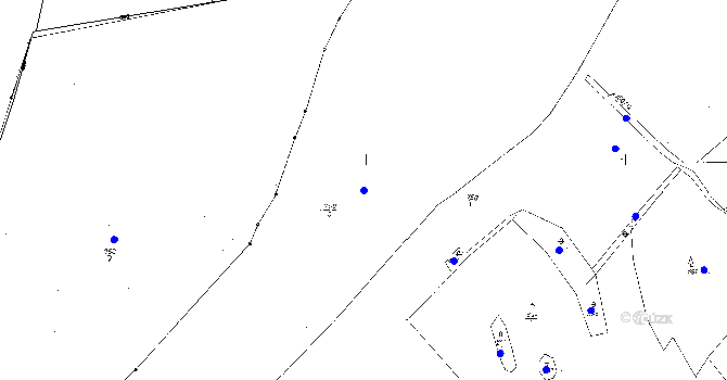 Parcela st. 750/8 v KÚ Tachov u Doks, Katastrální mapa