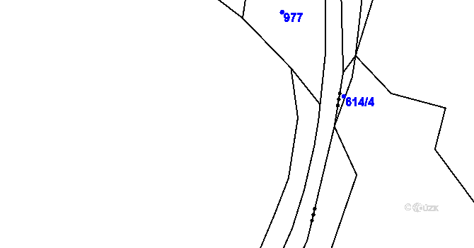 Parcela st. 439/13 v KÚ Tachov u Doks, Katastrální mapa