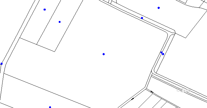 Parcela st. 379/1 v KÚ Dobronice, Katastrální mapa