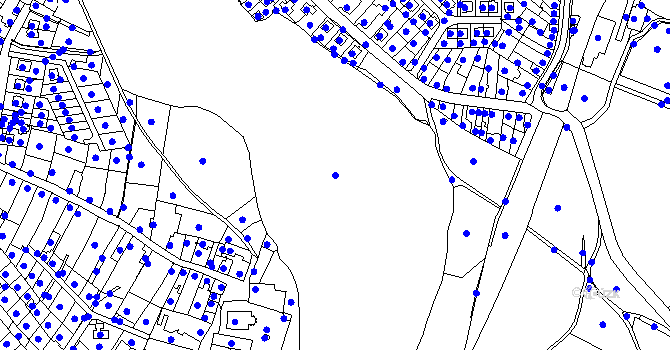 Parcela st. 441/1 v KÚ Telč, Katastrální mapa