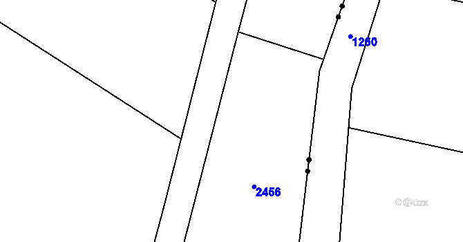 Parcela st. 503/13 v KÚ Těmice u Kamenice nad Lipou, Katastrální mapa