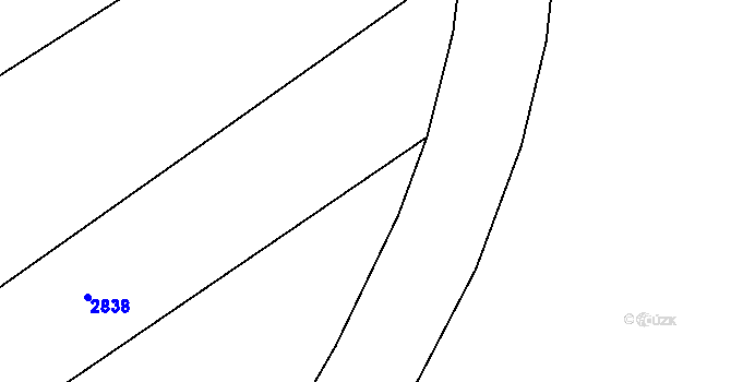 Parcela st. 2393/14 v KÚ Těmice u Kamenice nad Lipou, Katastrální mapa