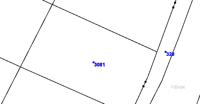 Parcela st. 2411/27 v KÚ Těmice u Kamenice nad Lipou, Katastrální mapa
