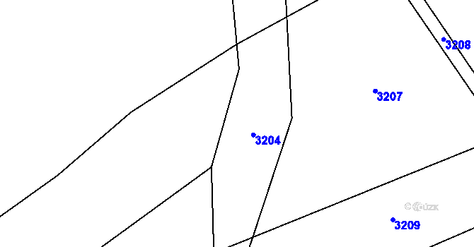 Parcela st. 2066/19 v KÚ Těmice u Kamenice nad Lipou, Katastrální mapa