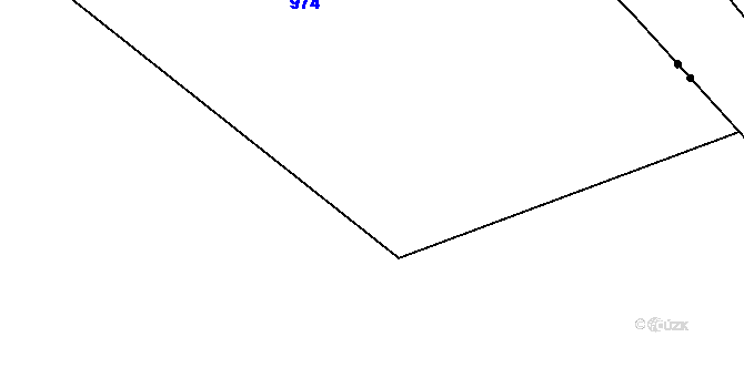 Parcela st. 475/4 v KÚ Mrázov, Katastrální mapa