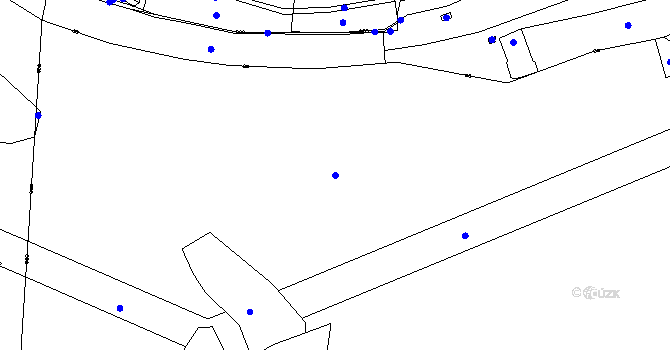 Parcela st. 690/7 v KÚ Teplice-Řetenice, Katastrální mapa