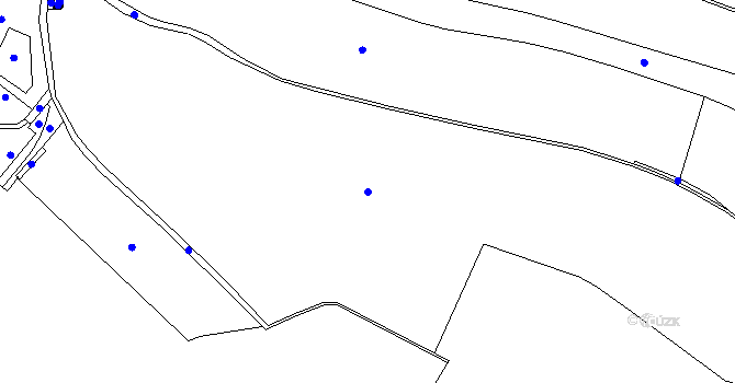 Parcela st. 439/1 v KÚ Termesivy, Katastrální mapa