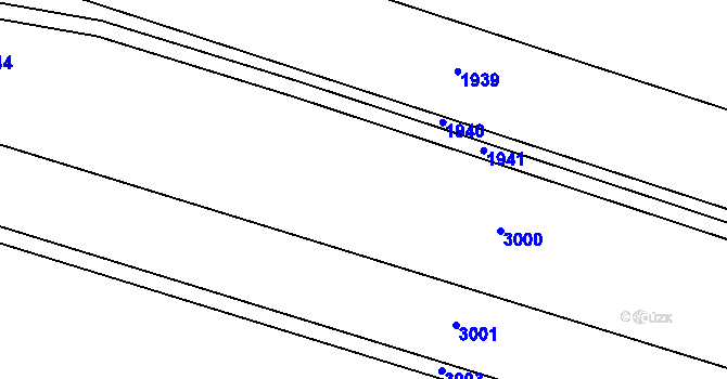 Parcela st. 756/17 v KÚ Těšetice u Znojma, Katastrální mapa
