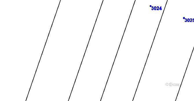 Parcela st. 756/6 v KÚ Těšetice u Znojma, Katastrální mapa