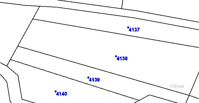 Parcela st. 700/8 v KÚ Těšetice u Znojma, Katastrální mapa