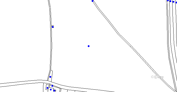 Parcela st. 678 v KÚ Těškovice, Katastrální mapa