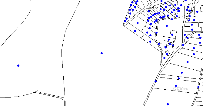 Parcela st. 379/2 v KÚ Těšnovice, Katastrální mapa