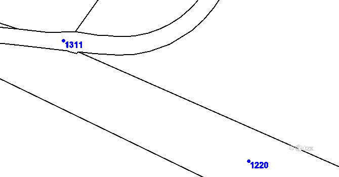 Parcela st. 59/4 v KÚ Tisov, Katastrální mapa