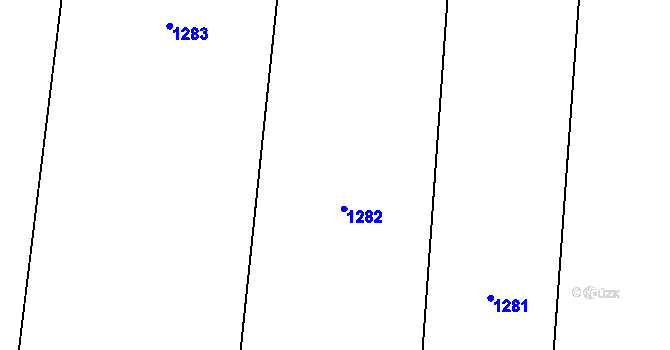 Parcela st. 134/26 v KÚ Tisov, Katastrální mapa