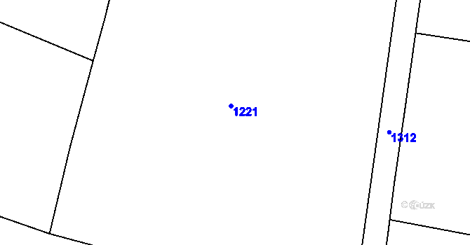 Parcela st. 78/2 v KÚ Tisov, Katastrální mapa