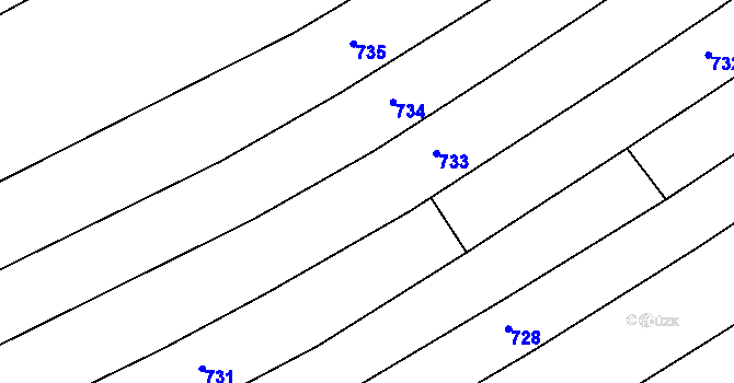 Parcela st. 379 v KÚ Trboušany, Katastrální mapa