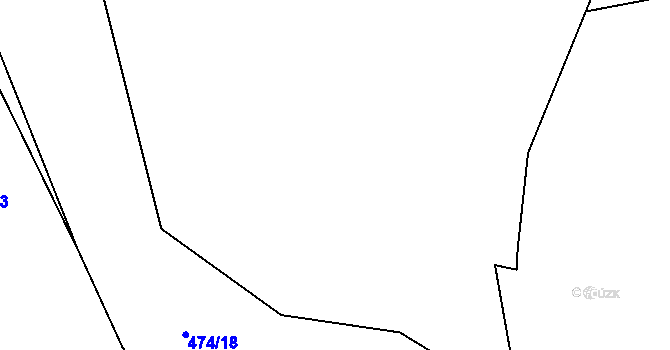 Parcela st. 520/52 v KÚ Trnová u Plzně, Katastrální mapa