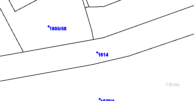 Parcela st. 1805/47 v KÚ Radostice u Trocnova, Katastrální mapa