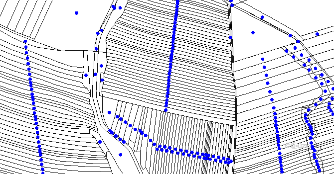 Parcela st. 2047 v KÚ Trstěnice u Moravského Krumlova, Katastrální mapa