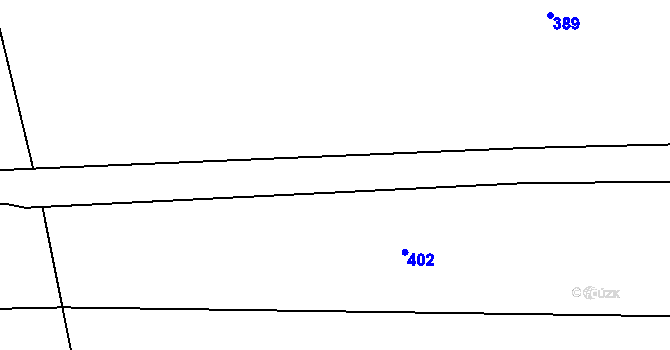 Parcela st. 215/14 v KÚ Trubín, Katastrální mapa