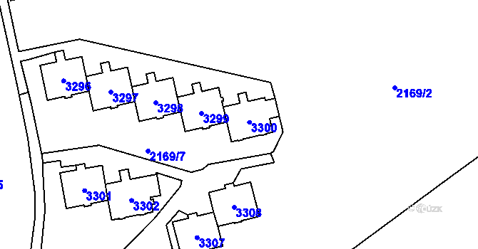 Parcela st. 4103 v KÚ Trutnov, Katastrální mapa