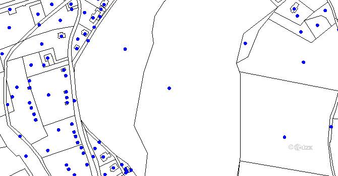 Parcela st. 484/1 v KÚ Trutnov, Katastrální mapa