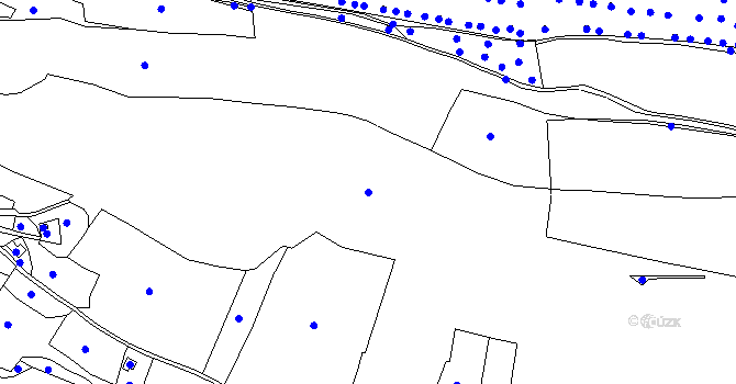 Parcela st. 1404/1 v KÚ Trutnov, Katastrální mapa