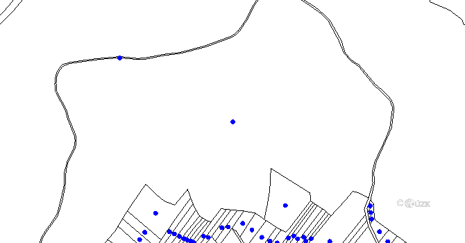 Parcela st. 127/5 v KÚ Plešice, Katastrální mapa