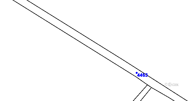 Parcela st. 2086/5 v KÚ Třeboň, Katastrální mapa