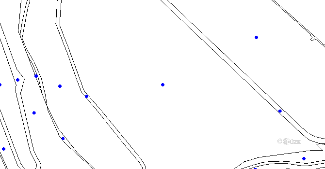 Parcela st. 2117/1 v KÚ Třeboň, Katastrální mapa