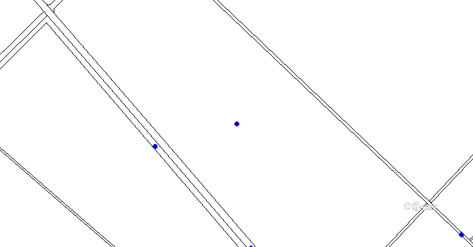 Parcela st. 2119/13 v KÚ Třeboň, Katastrální mapa