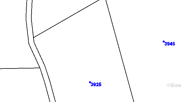 Parcela st. 2401/79 v KÚ Třeboň, Katastrální mapa