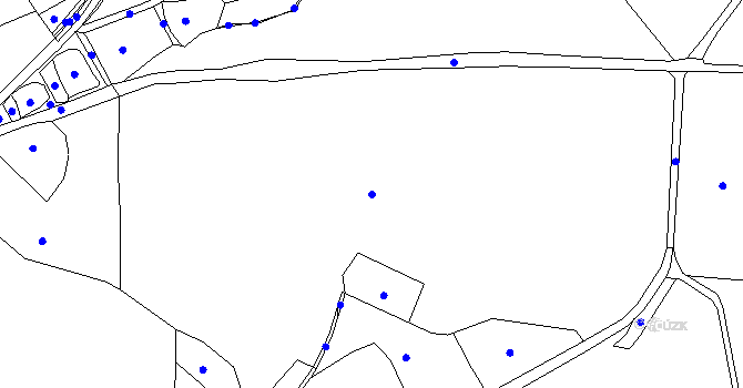 Parcela st. 4558 v KÚ Třešť, Katastrální mapa