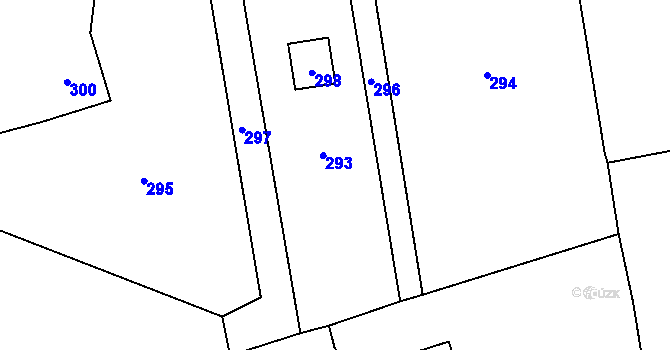 Parcela st. 137/12 v KÚ Horní Líštná, Katastrální mapa